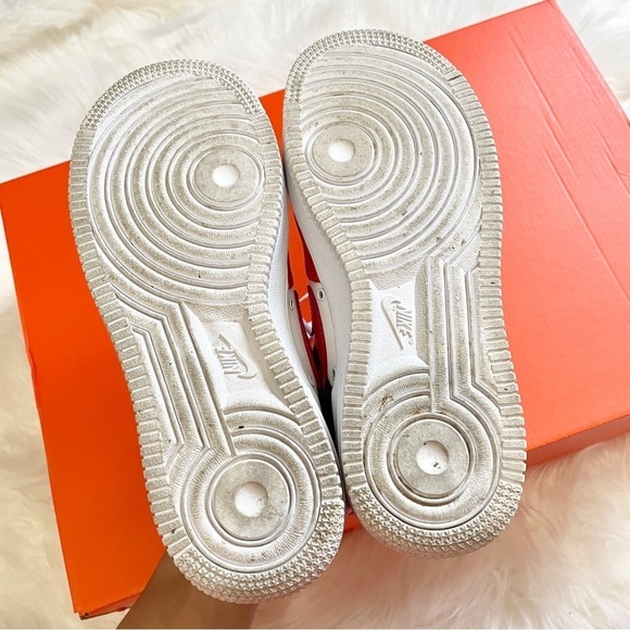 ✨ Nike Air Force 1s Rare Low “4th of July” Red White Blue 07 LV8 Size 4Y - Picture 8 of 12